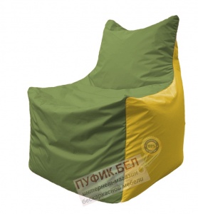 Кресло мешок Фокс Ф 21-228 (оливково-жёлтый)