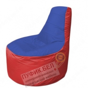 Кресло мешок Трон Т1.1-1402(синий-красный)