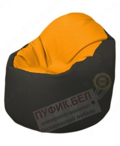 Кресло-мешок Bravo Б1.3-F06Т38 (желтый-чёрный)
